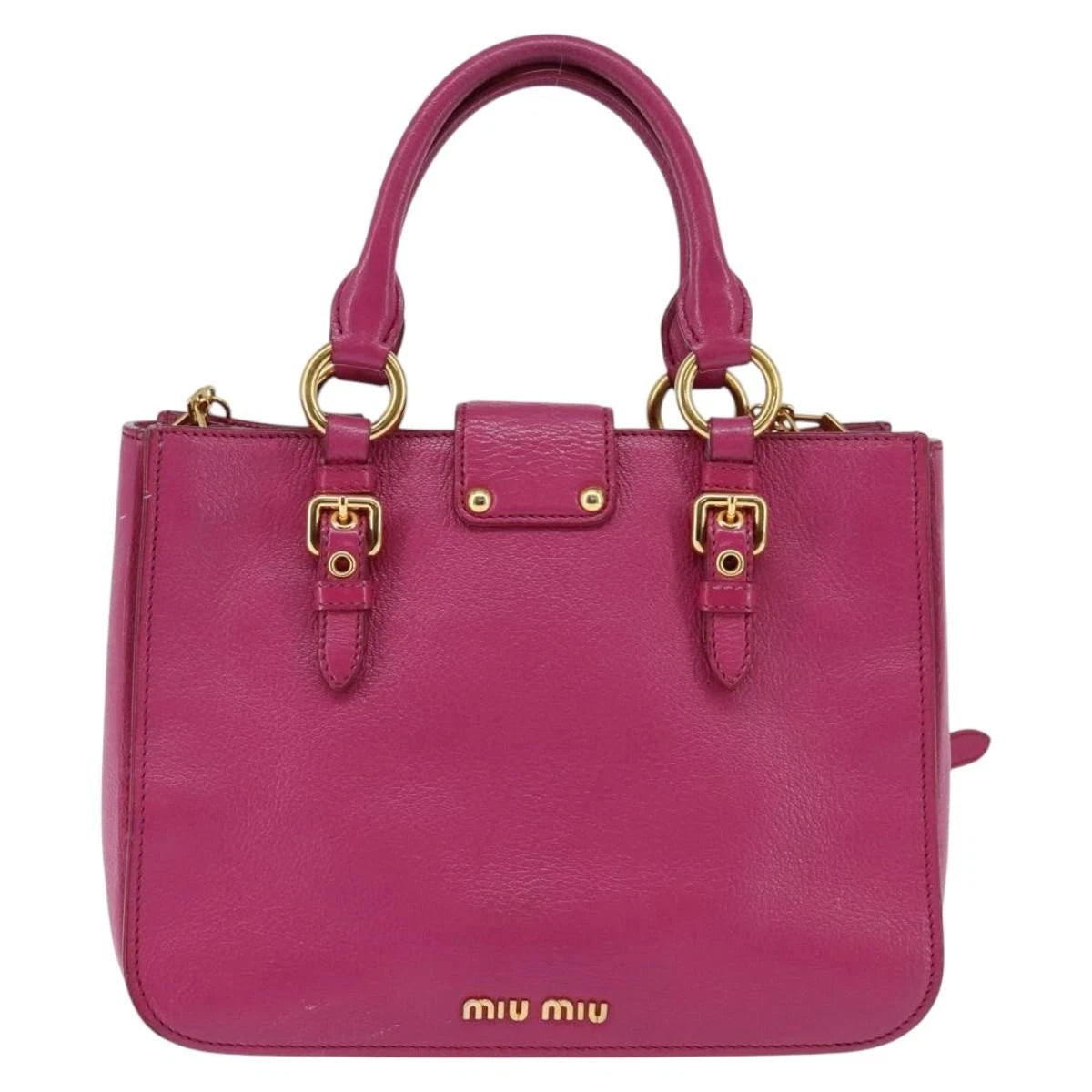 Miu Miu 2way Leather Hand Bag