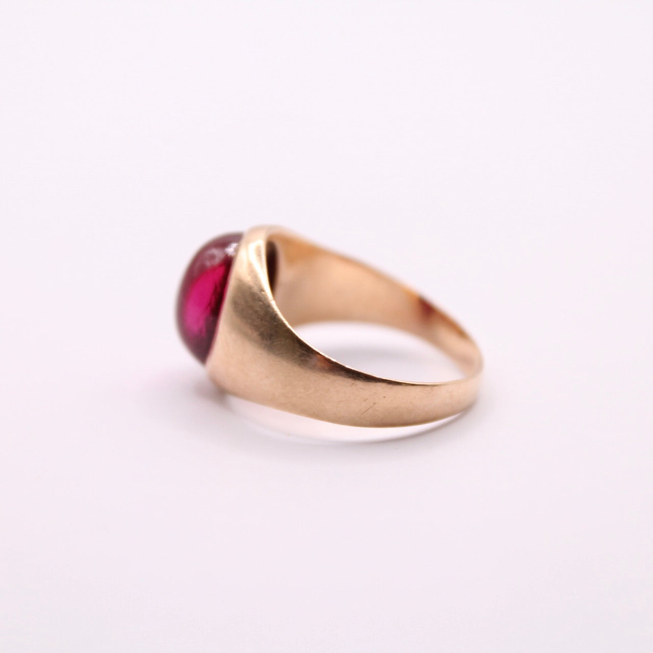 Cabochon Ruby Ring