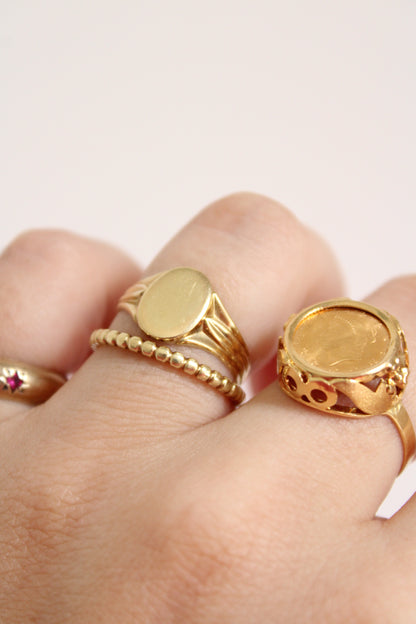 Bubbly Band Ring