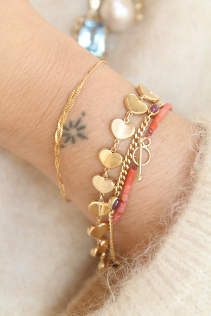 Heavy Hearts Bracelet