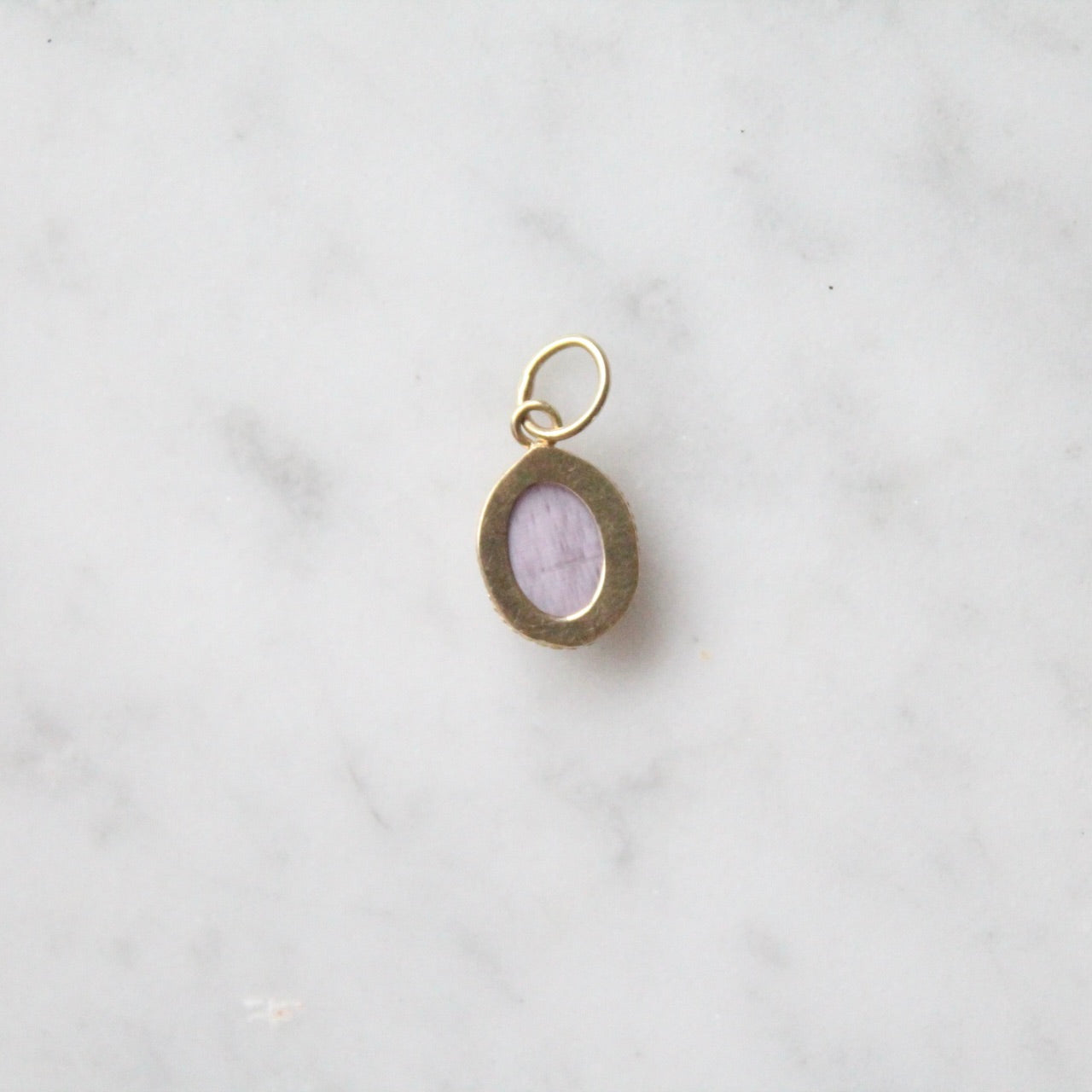 Purple Cat's Eye Pendant