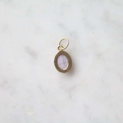 Purple Cat's Eye Pendant