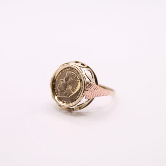 John F Kennedy Coin Ring