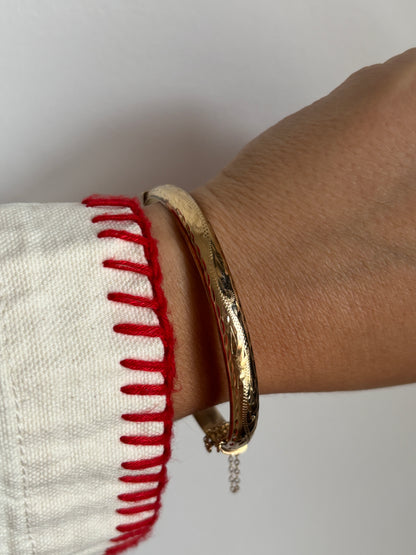 Engraved Bangle