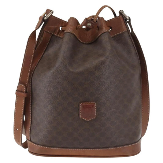 Celine Macadam Bucket Shoulder Bag