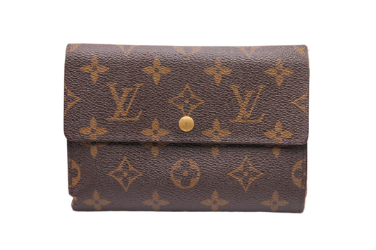 Louis Vuitton Monogram Porte Tresor Etui Papier Wallet