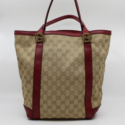 Gucci GG Canvas Twins Tote Bag