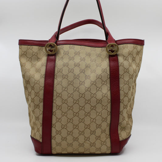 Gucci GG Canvas Twins Tote Bag