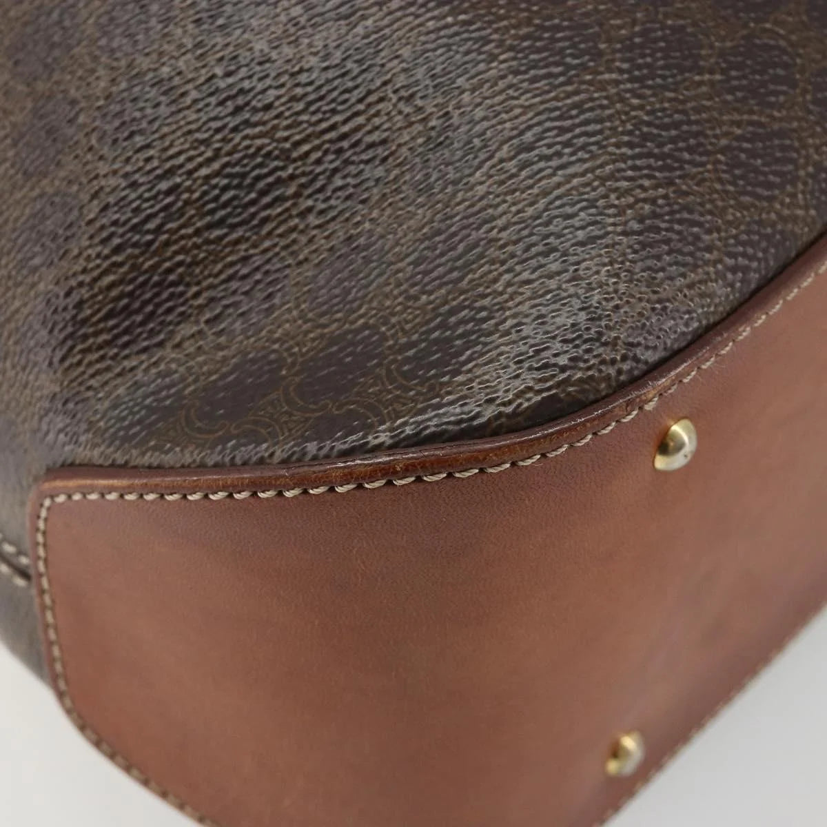 Celine Macadam Bucket Shoulder Bag