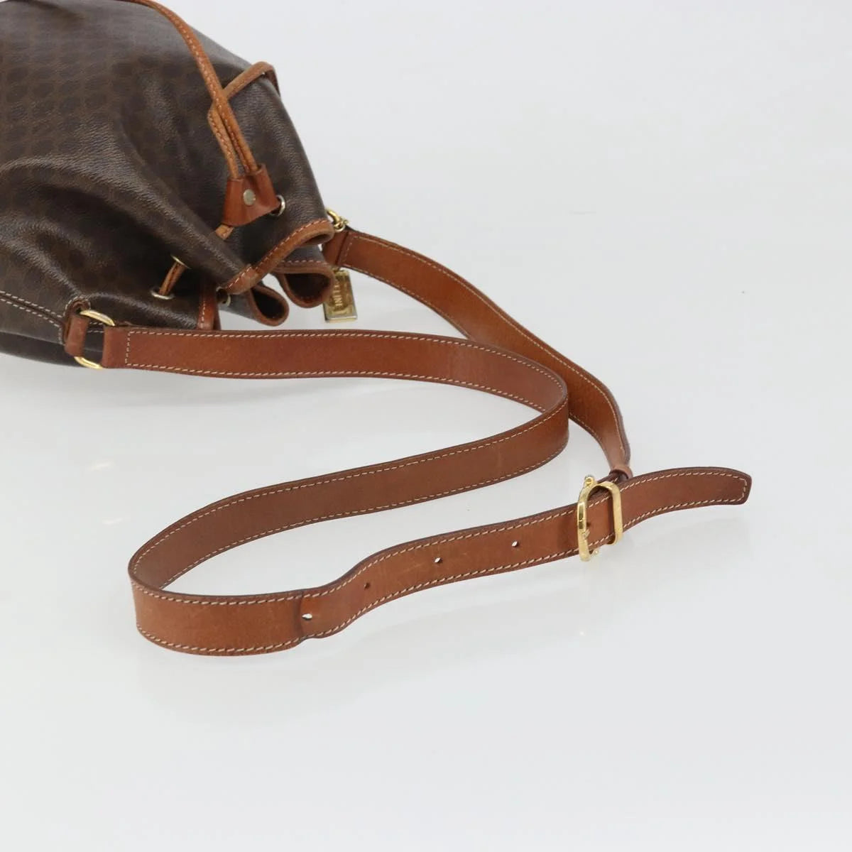 Celine Macadam Bucket Shoulder Bag