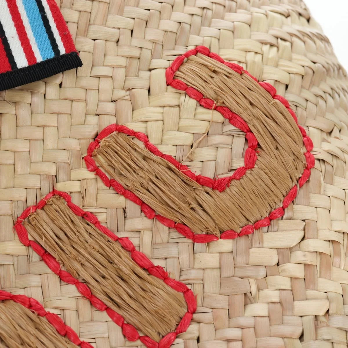 Miu Miu Raffia Hand Bag