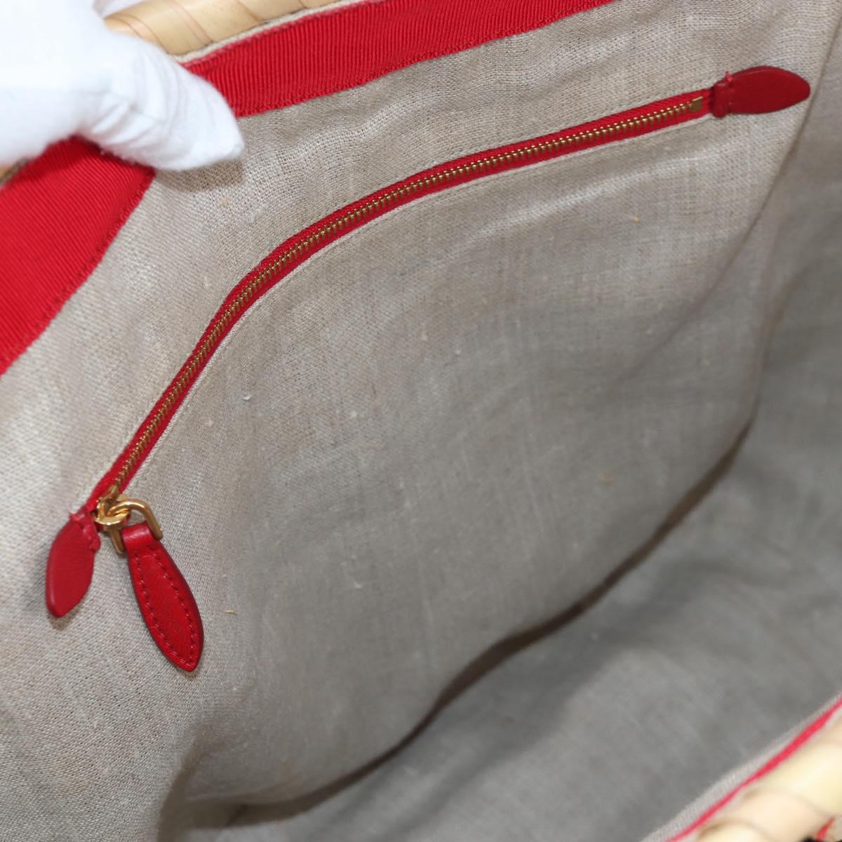 Miu Miu Raffia Hand Bag