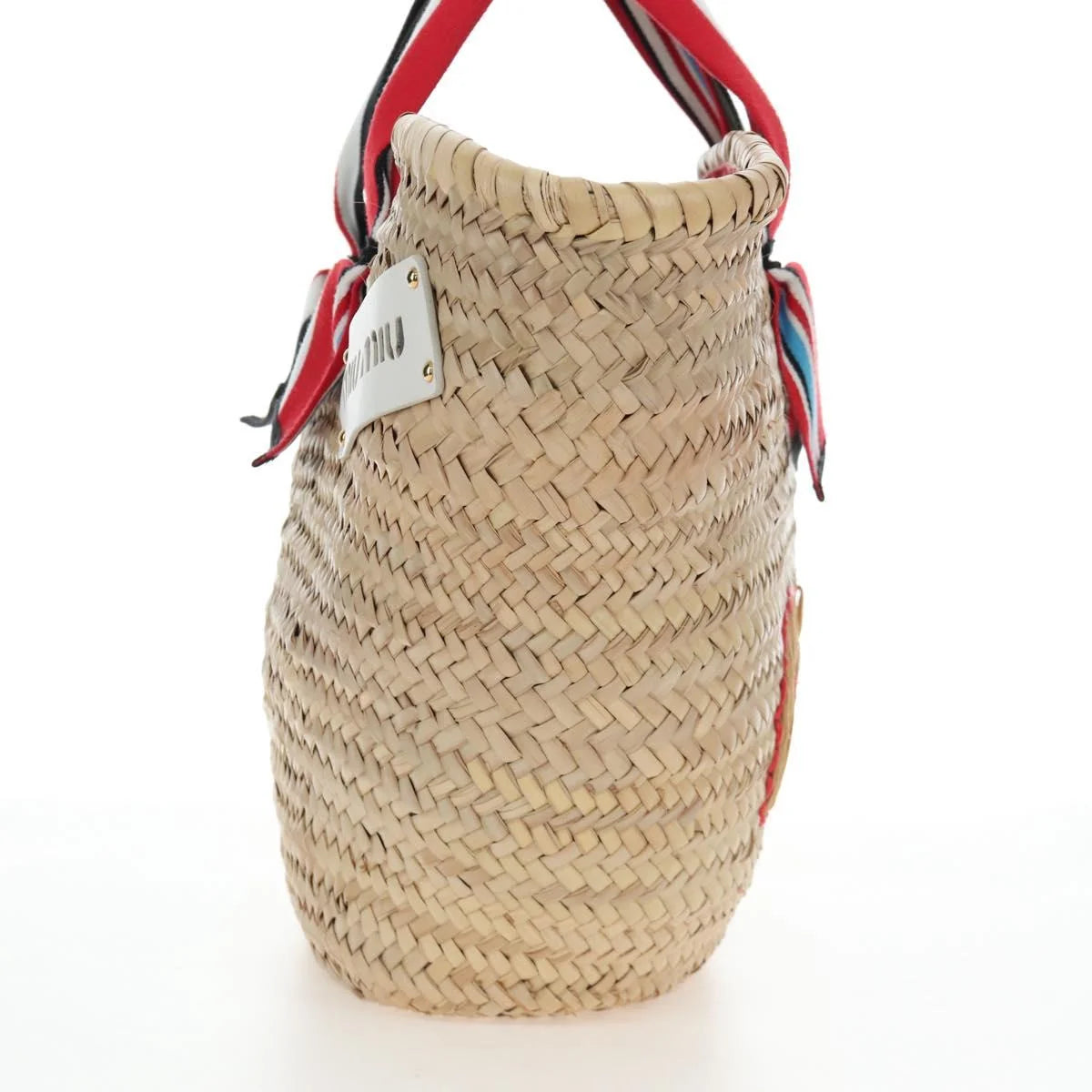 Miu Miu Raffia Hand Bag