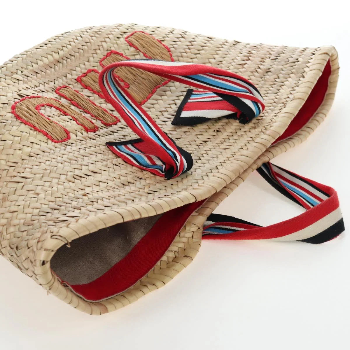 Miu Miu Raffia Hand Bag