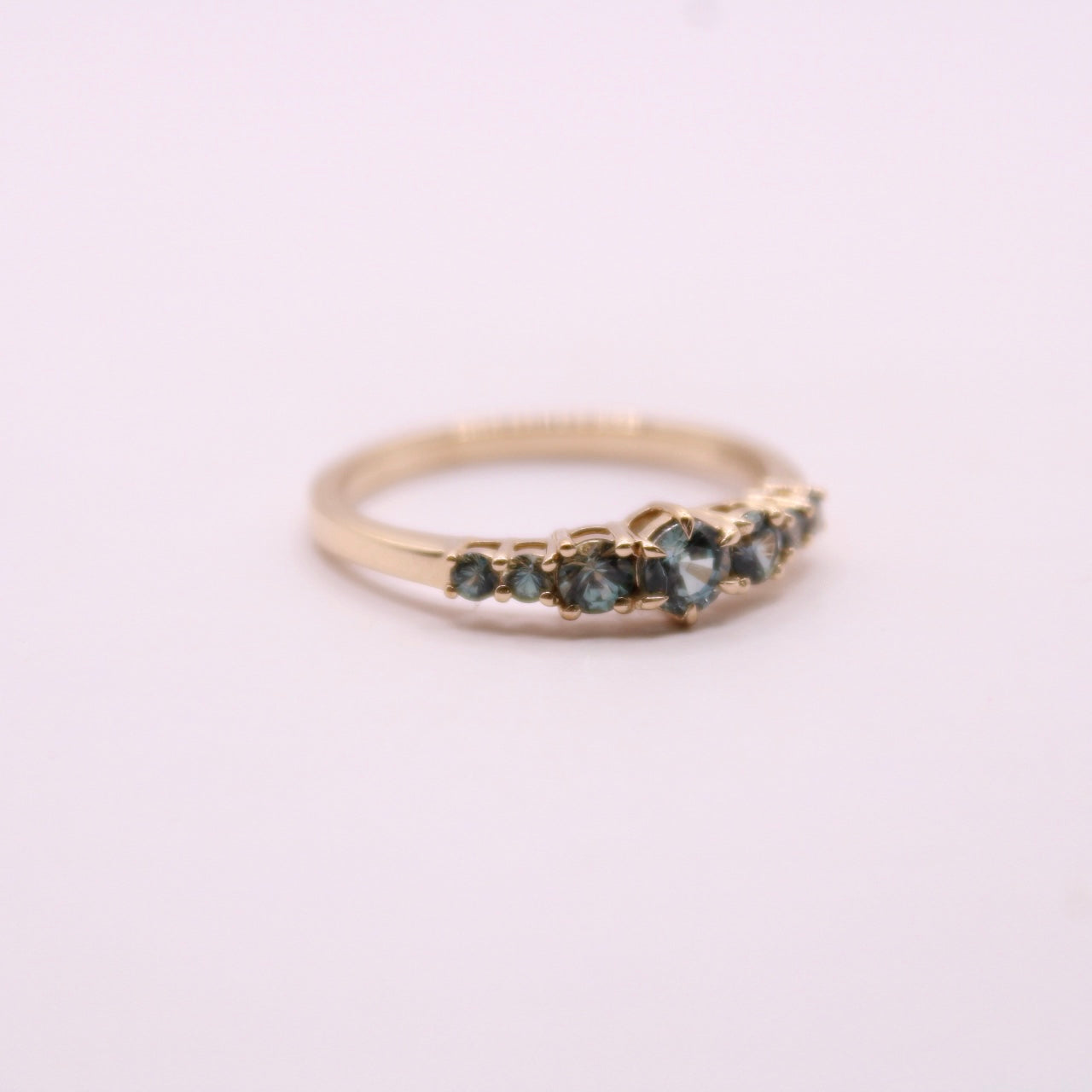 Montana Sapphire Row Ring
