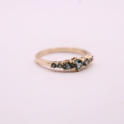 Montana Sapphire Row Ring