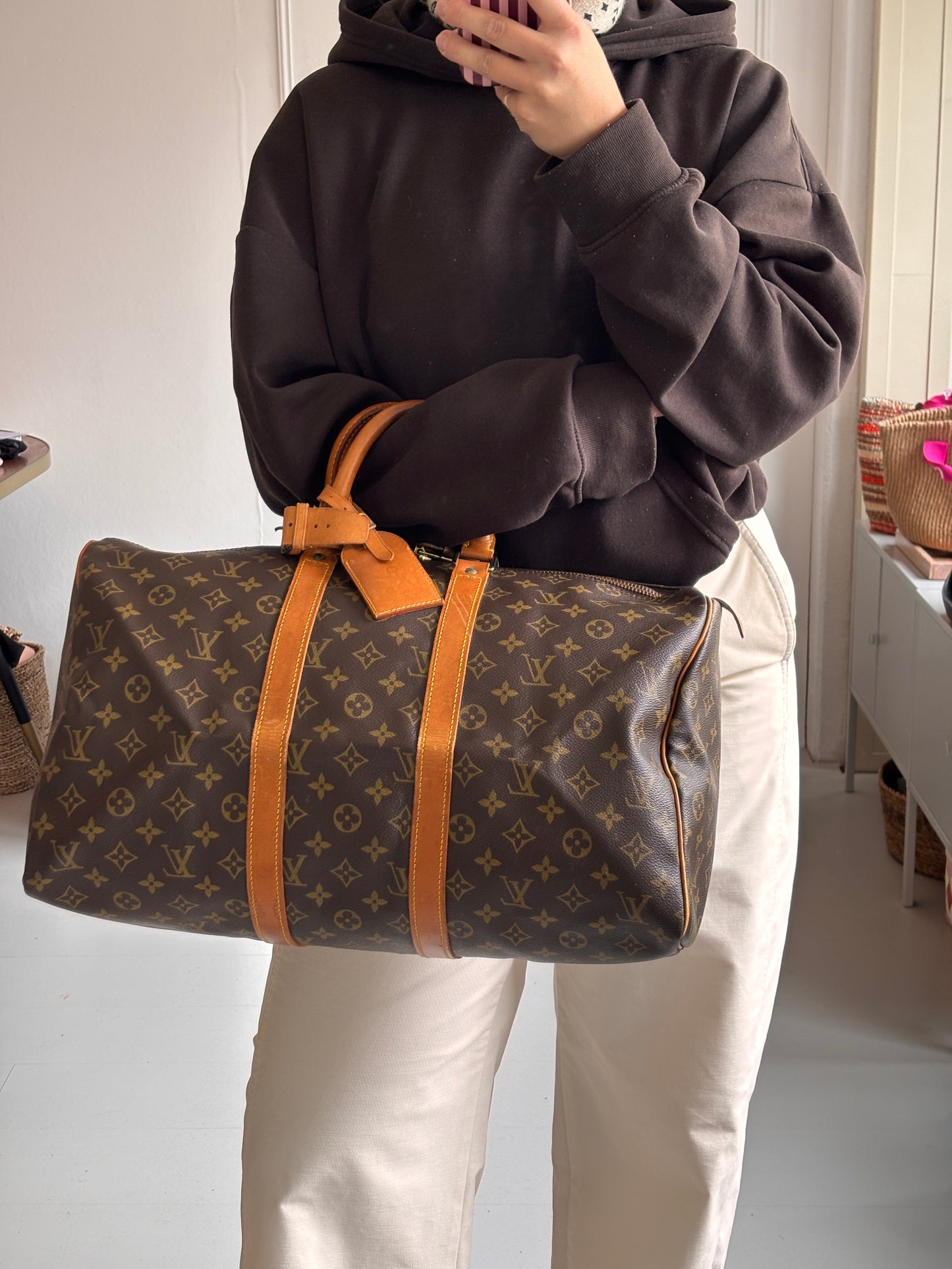 Louis Vuitton Keepall Boston 45