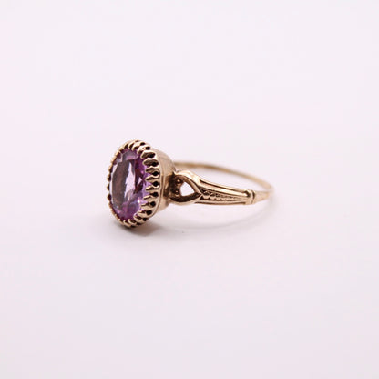 Pink Sapphire Statement Ring