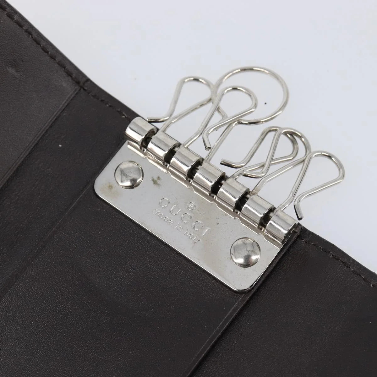 Gucci GG Guccissima Key Case
