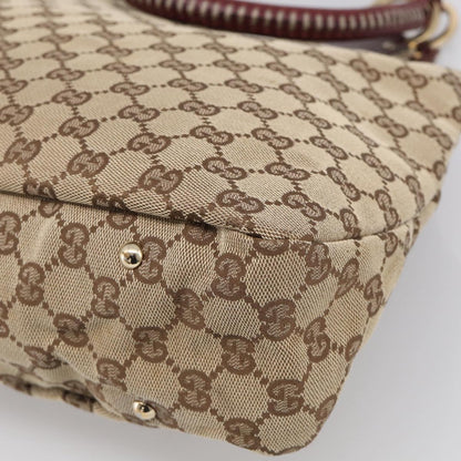Gucci GG Canvas Hobo Tote Bag