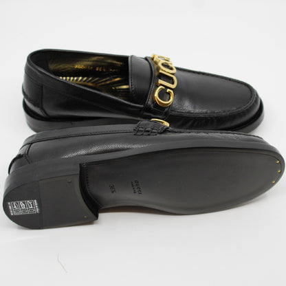 Gucci Cara Logo Loafers