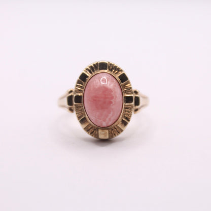 Rhodochrosite Statement Ring