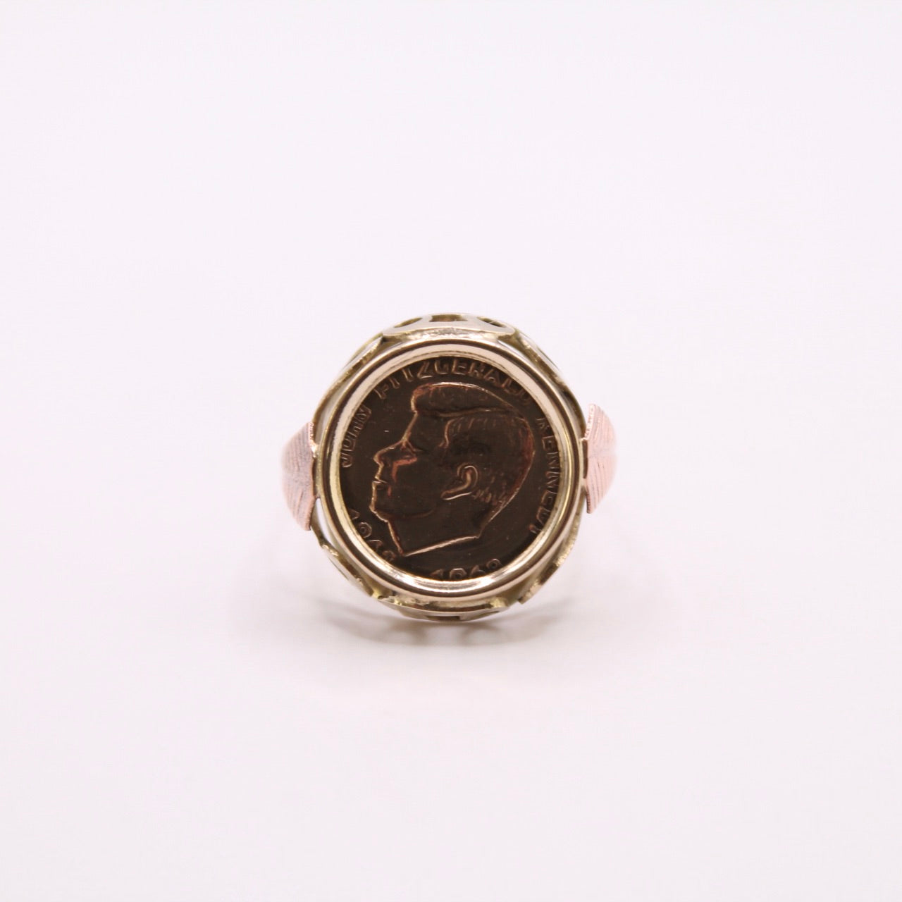 John F Kennedy Coin Ring