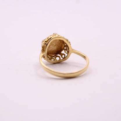 Nefertiti Coin Ring