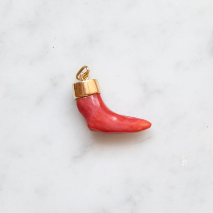 Spicy Coral Pendant