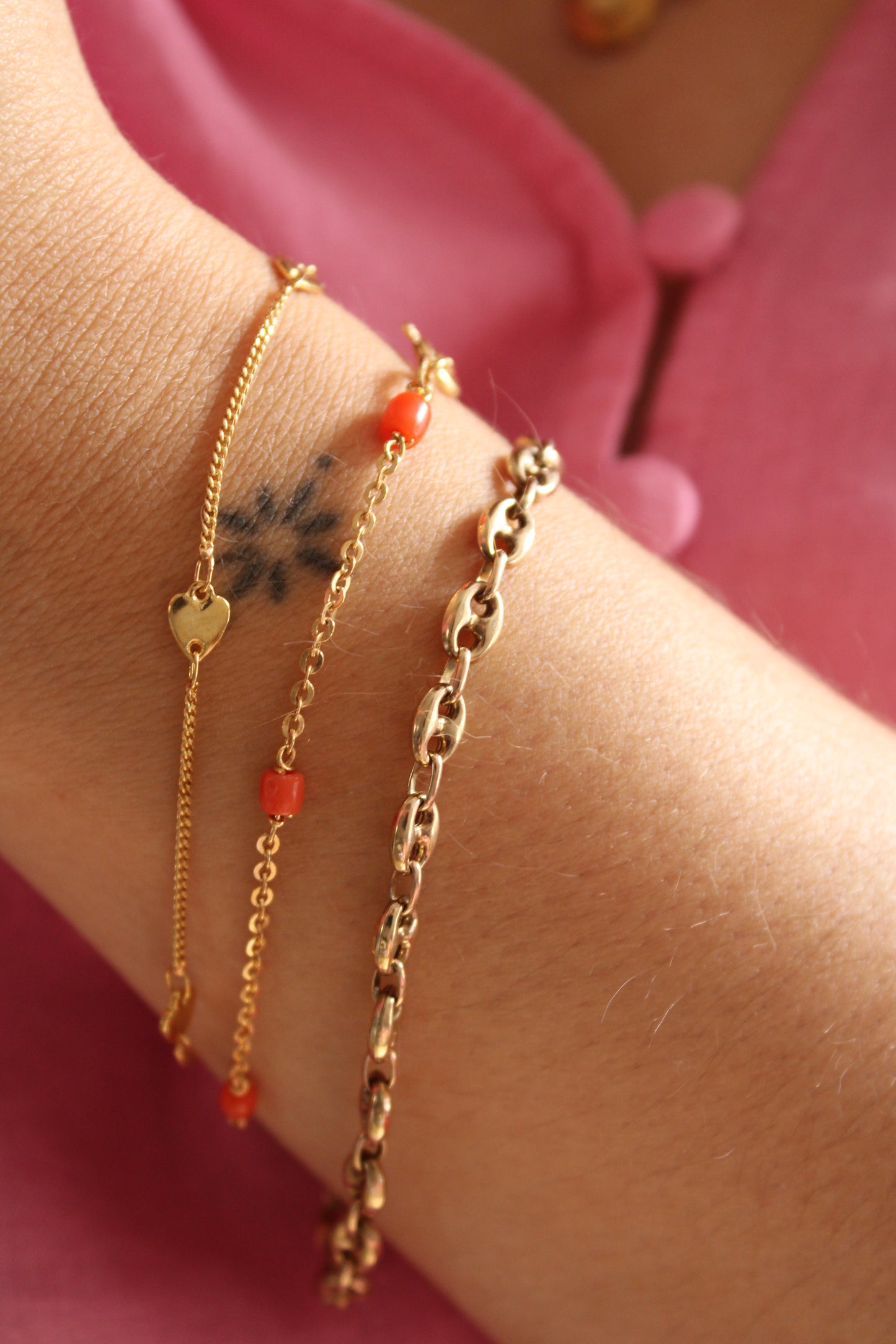 Coral Bracelet