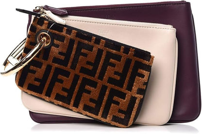 Fendi Triplette Zucca Clutch/Pouch
