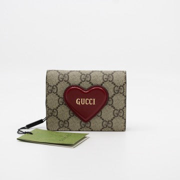 Gucci GG Supreme Heart Wallet