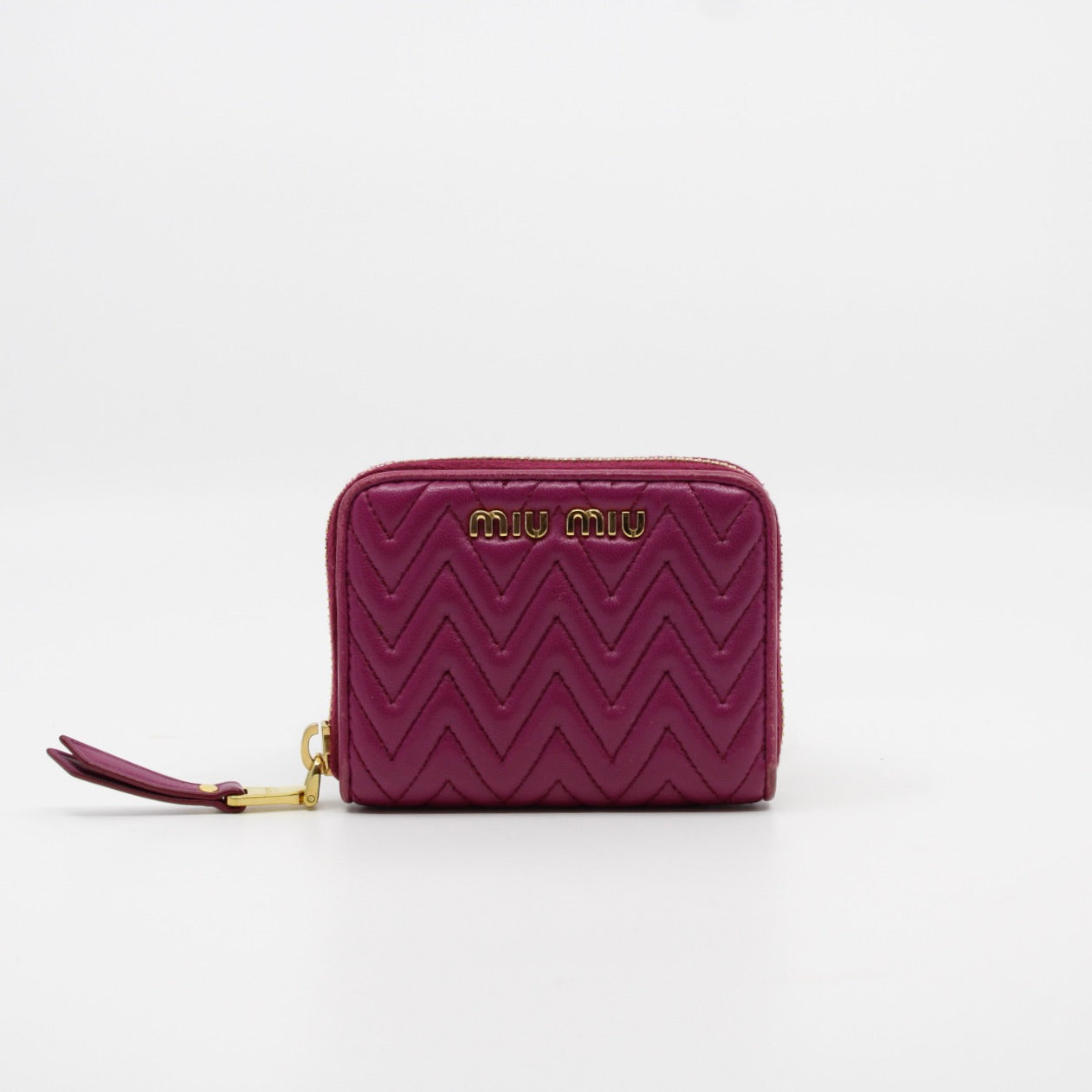 Miu Miu Matelasse Wallet