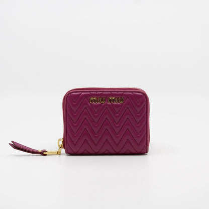 Miu Miu Matelasse Wallet