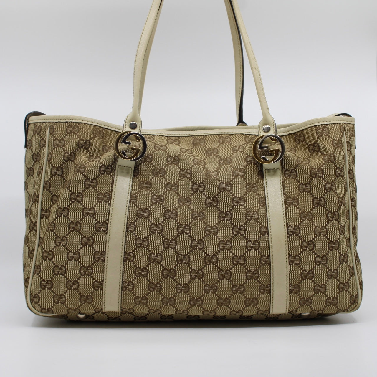 Gucci GG Canvas Twins Tote Bag