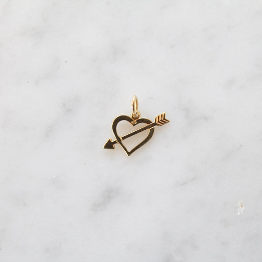 Cupid Heart Charm