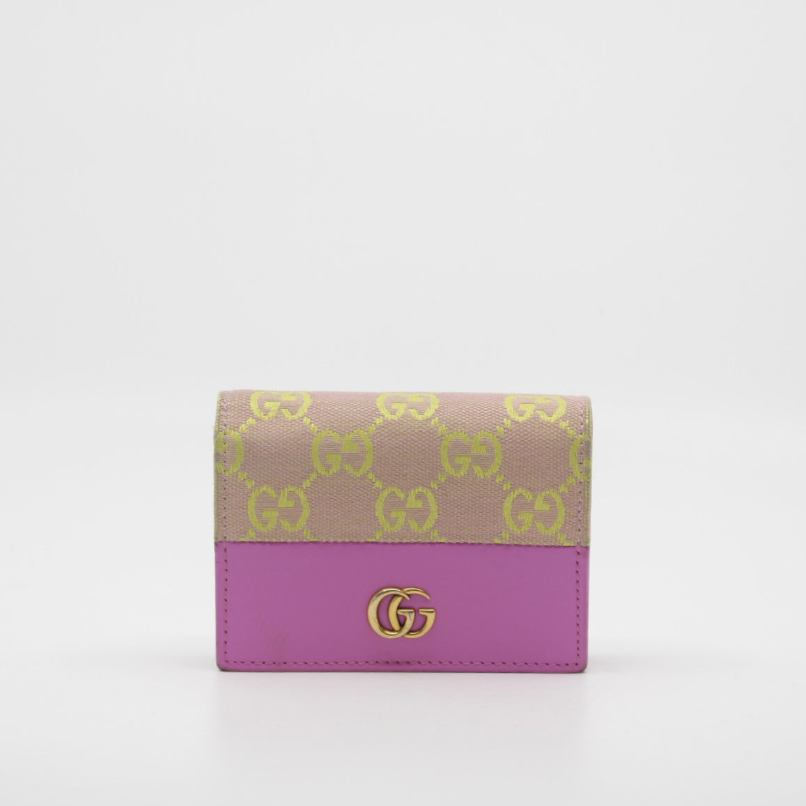 Gucci GG Canvas Compact Wallet