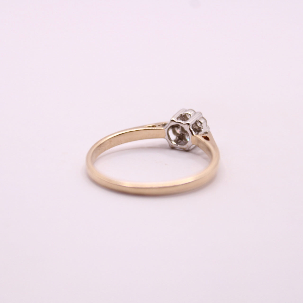 Diamond Flower Ring
