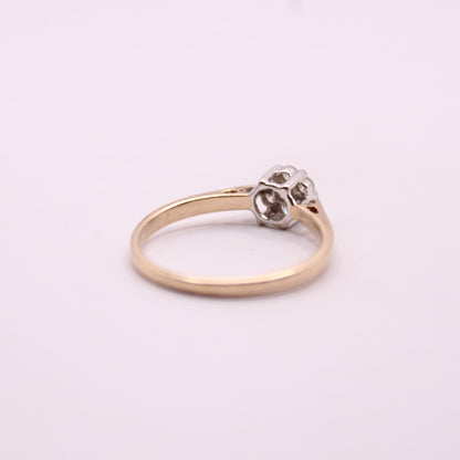 Diamond Flower Ring