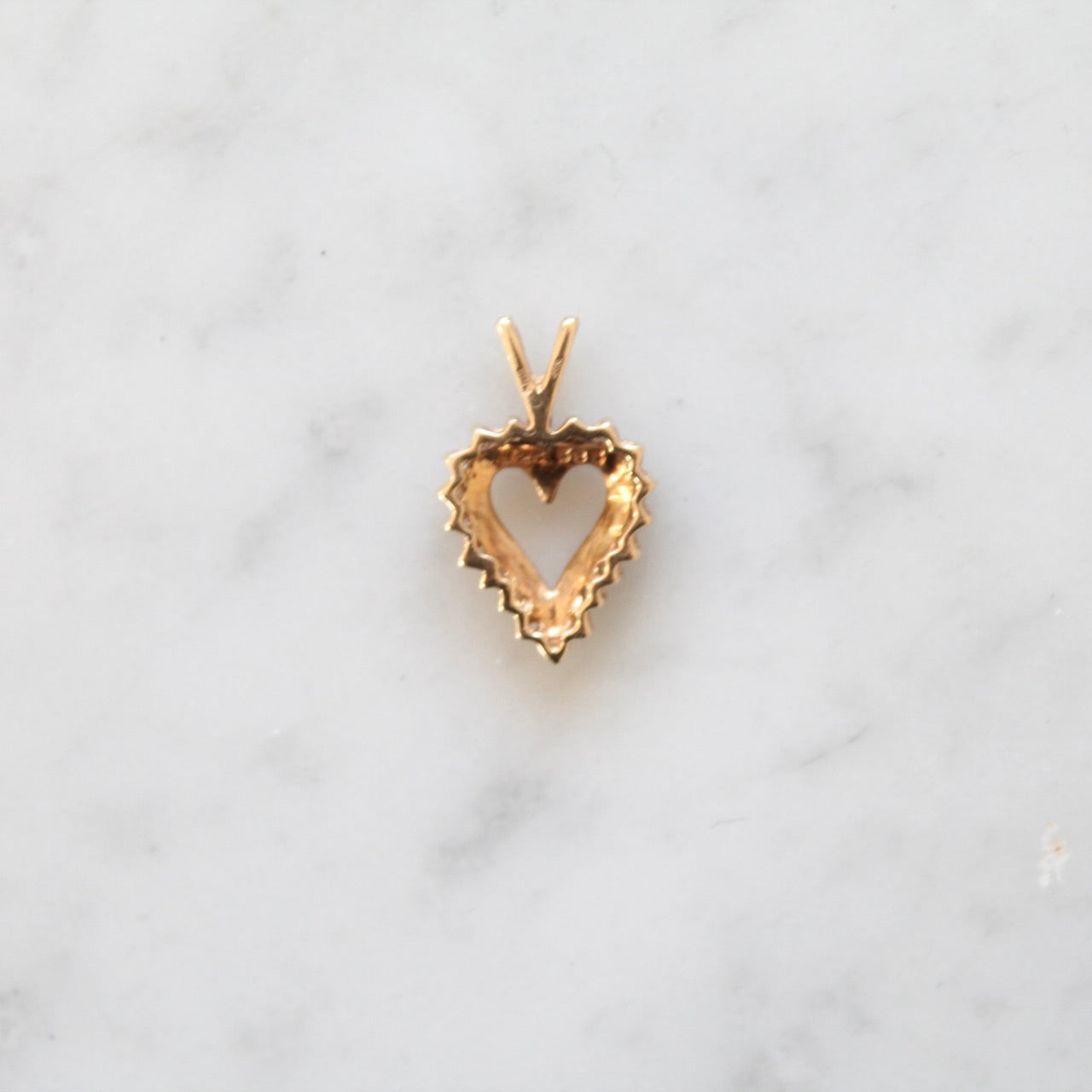 Diamond Heart Pendant