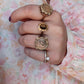 Tiger's Eye Solitaire Ring