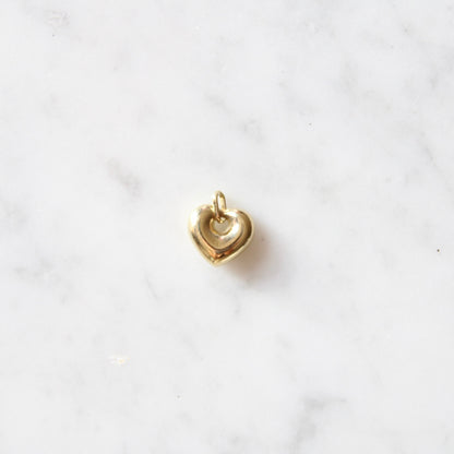Puffy Heart Charm