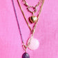 Amethyst Scarab Pendant