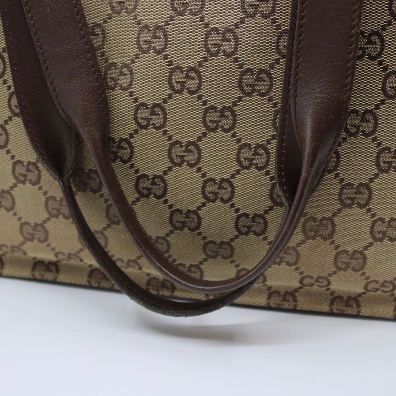 Gucci GG Canvas Drawstring Bag
