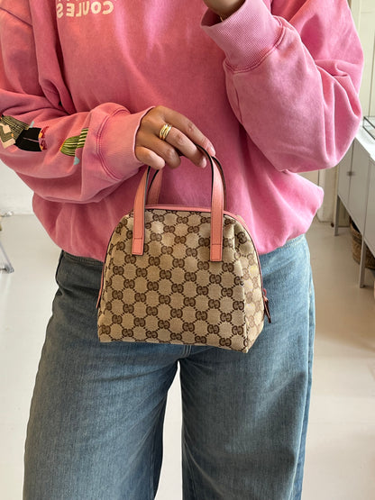 Gucci GG Canvas Balthus Hand Bag