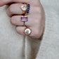 Iolite Five Stone Ring