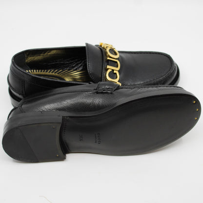 Gucci Cara Logo Loafers