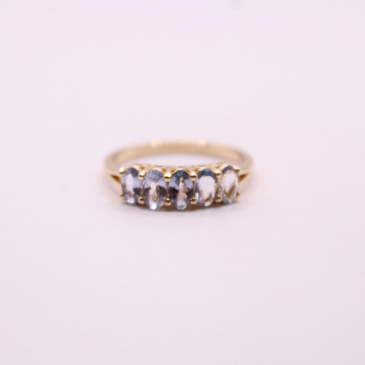 Tanzanite Row Ring