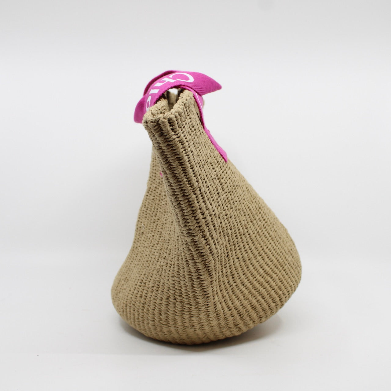 Chloe Raffia Basket Bag