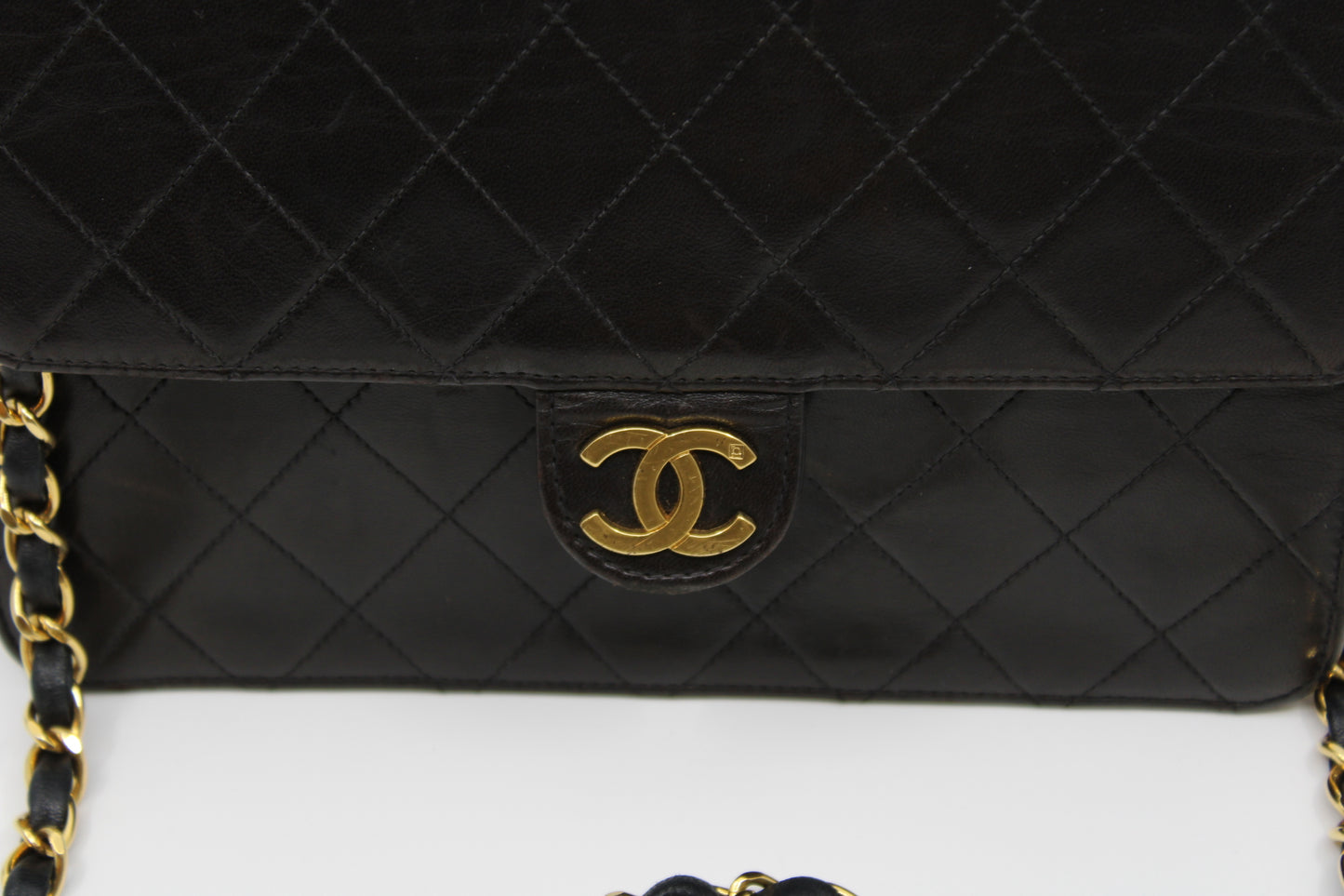 Chanel Push Lock Shoulder Bag